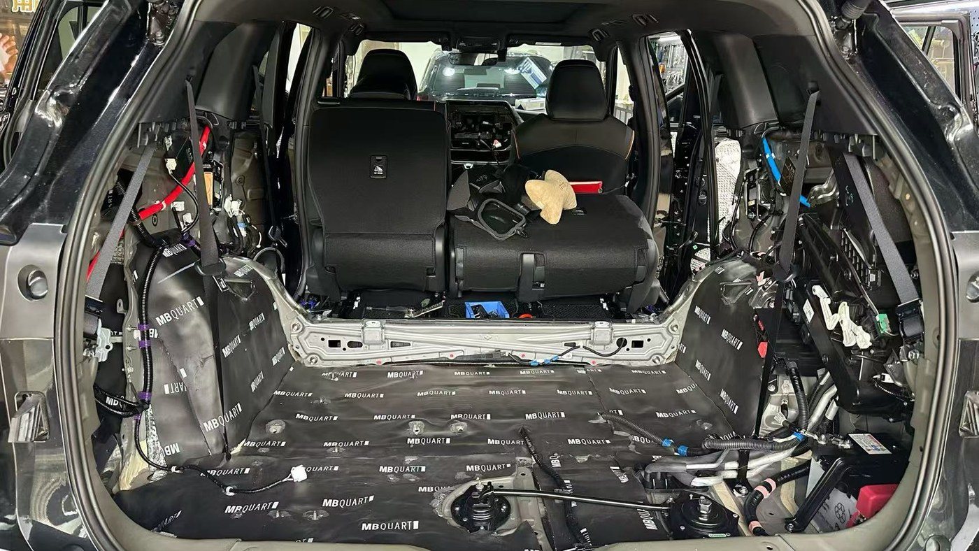 湛江汽车音响高音前声场安装验收